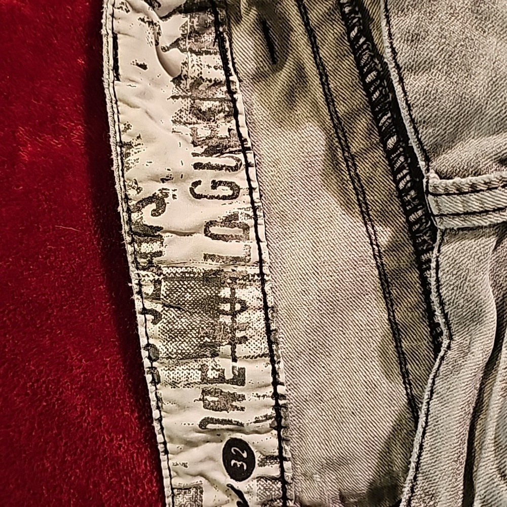 Woman's Guess Jeans, size 32, gray - Picture 6 of 11